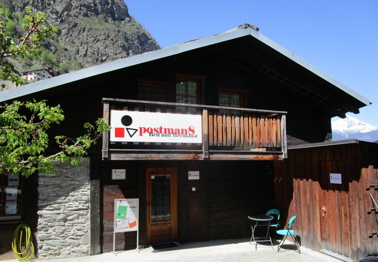 Postman8 - Bed And Breakfast Stalden Ngoại thất bức ảnh